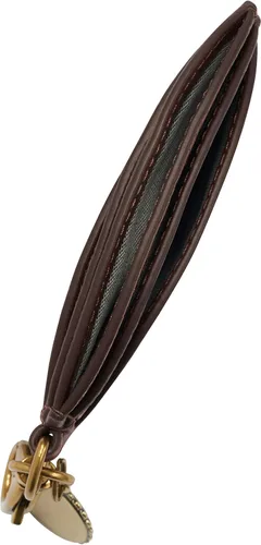 Miniatura 4 de Fossil Cartera de cuero Polly para mujer con clip