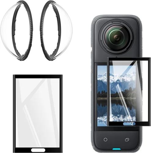 Protector de pantalla para cámara de acción Insta360 X4, resistente a los arañazos, revestimiento óptico antihalación, resistente a los arañazos,