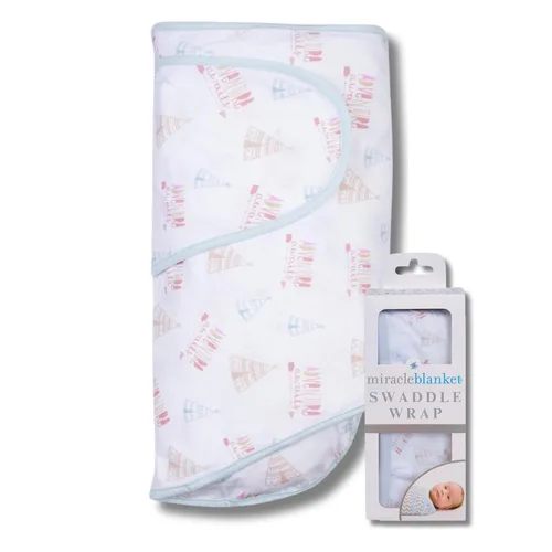 Miniatura 11 de Miracle Blanket Manta Envolvente para Bebé – Ayuda a Tu Recién Nacido a Dormir Más Tiempo – Saco de Dormir Suave y Seguro para Bebés – Manta