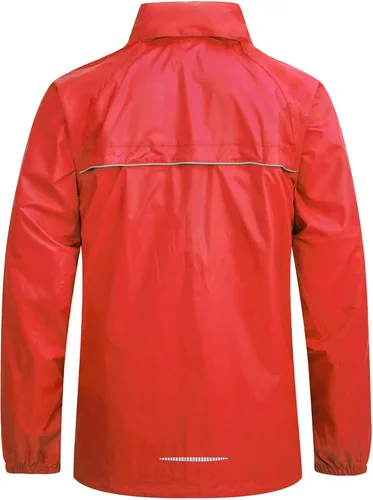 Miniatura 2 de BALEAF Chaqueta impermeable para hombre con capucha ligera de secado rápido para tormentas de lluvia