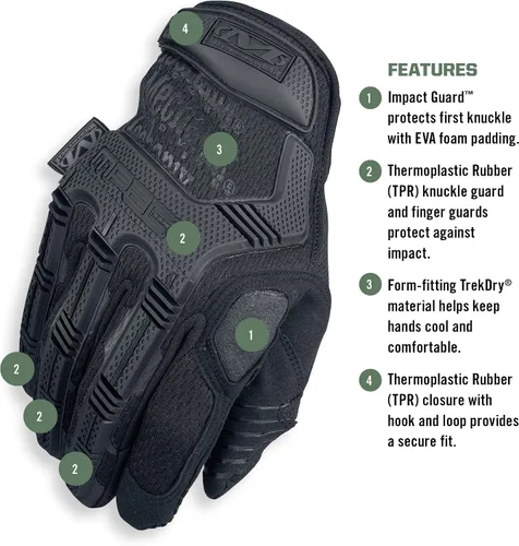 Miniatura 9 de Mechanix Wear, M-Pact guantes tácticos encubiertos