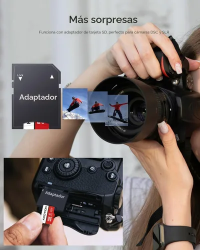 Miniatura 5 de KOOTION Tarjeta Micro SD de 32 GB, 5 unidades, tarjeta de memoria flash MicroSDHC Clase 10 con adaptador UHS-I, Full HD, tarjeta TF C10