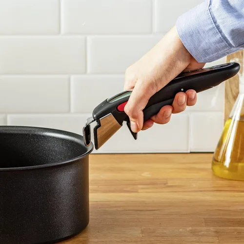 Miniatura 3 de Tefal Ingenio L9863202 - Mango extraíble de alta calidad, apilable, bloqueo de seguridad de 3 puntos, soporta hasta 22.0 lbs, fabricado en Francia