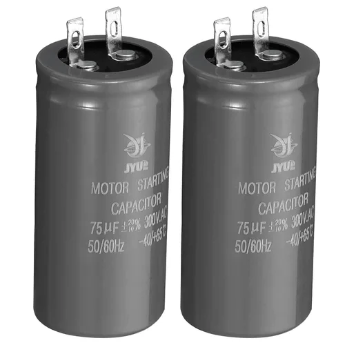 Miniatura 11 de PATIKIL Condensador de arranque del motor, 2 unidades 50uf 300V 50/60Hz CD60 condensador de arranque para aire acondicionado, motor eléctrico