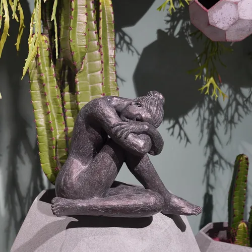 Miniatura 7 de Guichifun Estatua de Bailarina de Yoga Decoración para el Hogar - Escultura de Resina Moderna Creativa para Ballet en Casa Pensadores Bailarines
