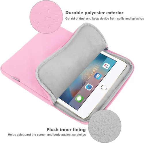 Miniatura 3 de MoKo Funda de transporte para tablet de 9 a 11 pulgadas, compatible con iPad Air M3 de 11 pulgadas, iPad A16 2025, iPad Pro 11 M4, Air 5/4/3, iPad