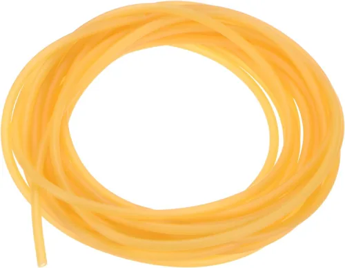 Miniatura 32 de M METERXITY Tubo de goma de látex natural, 5/64 pulgadas [0.067 in] ID x 11/64 pulgadas [0.177 in] OD Tubo de manguera de látex de 10 pies de Verde