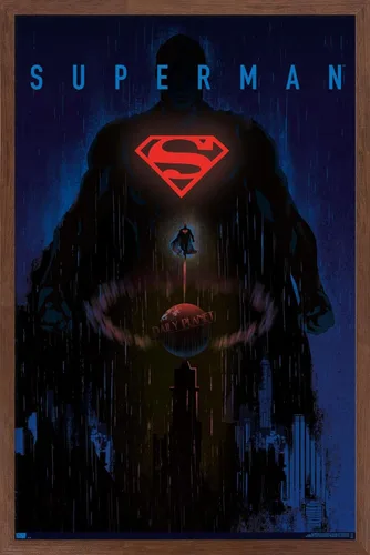 Miniatura 15 de DC Comics: Dark Artistic - Póster de pared de Superman, 34 pulgadas de largo x 22.4 pulgadas de ancho, versión premium sin marco