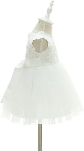 Miniatura 4 de Vestido formal de bautizo para niña