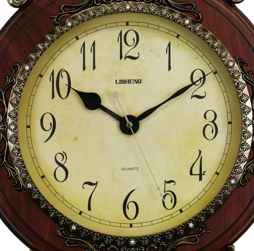 Miniatura 2 de Reloj de pared de péndulo adornado estilo victoriano