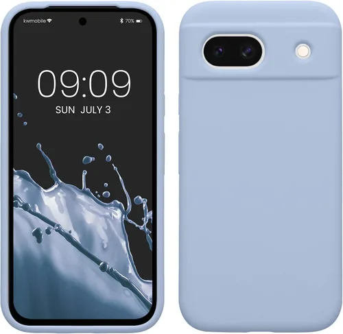 Miniatura 232 de kwmobile Funda Compatible con Google Pixel 6 Pro - Funda de Teléfono de Silicona TPU con Acabado Suave - Azul Caribe