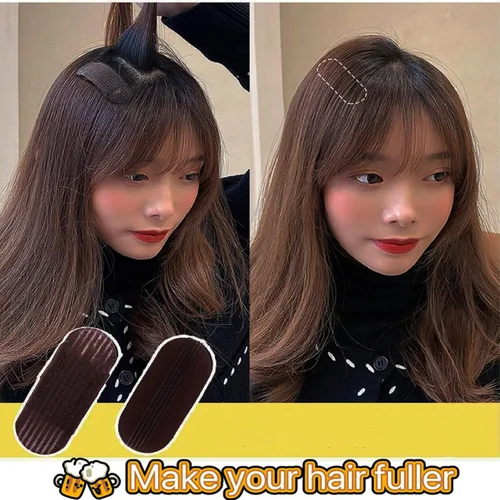 Miniatura 3 de Base de pelo Esponja Clip invisible peine Bump It Up Herramienta de volumen Almohadillas falsas Inserción de pelo Bump Styling Insertar extensiones