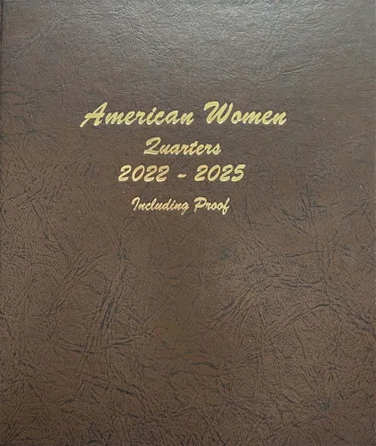 Miniatura 19 de Dansco Álbum de monedas de cuarto de mujer estadounidense 2022-2025 con prueba #8141 incluyendo funda