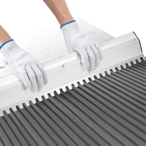 Tile Tools - Paleta cuadrada de muesca de 29.5 in/30 pulgadas, suelo de baldosas grandes | Reinforced Steel Blade, Deep Notch Design, Comfortable