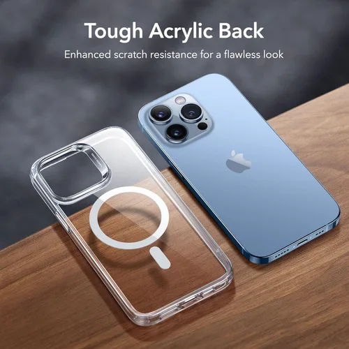 Miniatura 7 de ESR Funda para iPhone 13 Pro, compatible con MagSafe, protección de grado militar a prueba de golpes, resistente al amarillamiento, funda magnética