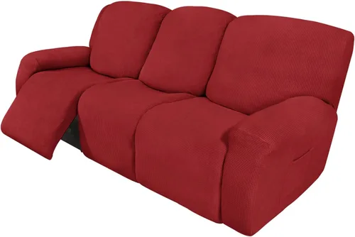 Miniatura 125 de Easy-Going - Funda elástica para sofá reclinable y sofá cama, 6 piezas, protector de muebles, suave, parte inferior elástica, tela jacquard