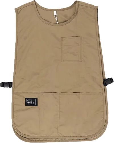 Miniatura 12 de Delantal impermeable unisex de trabajo con 4 bolsillos, delantal tipo faja, ultraligero, para chef y camarero, overol de trabajo Negro