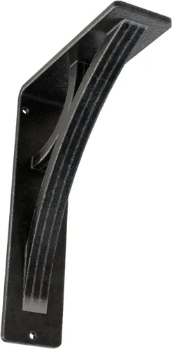 Miniatura 73 de Ekena Millwork BKTM02X10X12TGLABS Soporte de metal, 2 pulgadas de ancho x 10 pulgadas de profundidad x 12 pulgadas de alto, latón envejecido