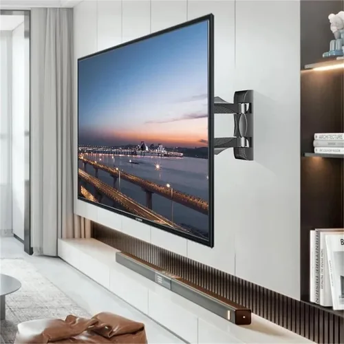 Miniatura 8 de Soporte de pared articulado de movimiento completo para televisores de 14 a 42 pulgadas, soporte de TV de esquina con extensión giratoria