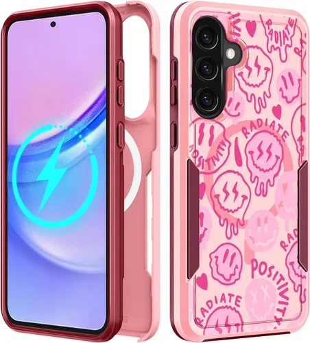 Miniatura 202 de Funda para Moto G 5G 2024 – Compatible con MagSafe para mujeres y niñas, bonita funda protectora magnética para teléfono, diseño femenino Kawaii