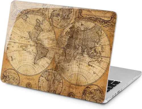Funda rígida compatible con MacBook Pro 16 14 M3 M2 2023 M1 Pro 13 2022 Air 13 2021 Retina 2020 Mac 11 12 libros de diseño de estilo antiguo clásico