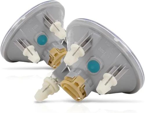 Miniatura 8 de KarParts360: Para 2015 2016 2017 2018 GMC Sierra 3500 HD conjunto de luz antiniebla par lado conductor y pasajero con bombillas sustituye GM2590104