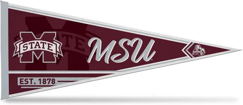 Miniatura 220 de Rico Industries NCAA Banderín Clásico de Fieltro para Decoración de Pared de 12" x 30" - Ideal para Decoración del Hogar/Dormitorio/Cueva de Hombre