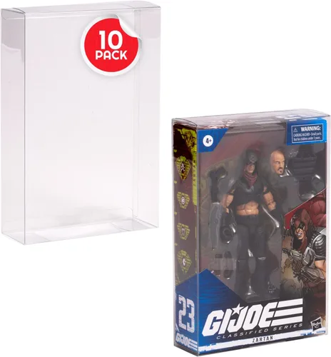 Miniatura 10 de EVORETRO Protector de figura de acción – Paquete de 10 – Compatible con figuras de 6 pulgadas de la serie negra de Star Wars, funda de plástico PET