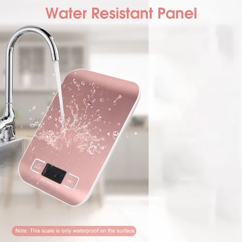 Miniatura 7 de Báscula de envío digital, panel de acero inoxidable, báscula postal portátil precisa para paquetes, pequeñas empresas, cocina, alimentos, hecha a