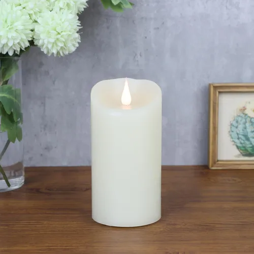 Miniatura 13 de TECHLONG Velas sin llama con control remoto y temporizador, velas de 3D con llama parpadeante operadas por batería que duran más de 1000 horas