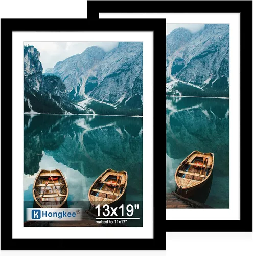 Miniatura 63 de Hongkee - Juego de 2 marcos de fotos, HK042515-MD5.5X8.5-BK(2PK)