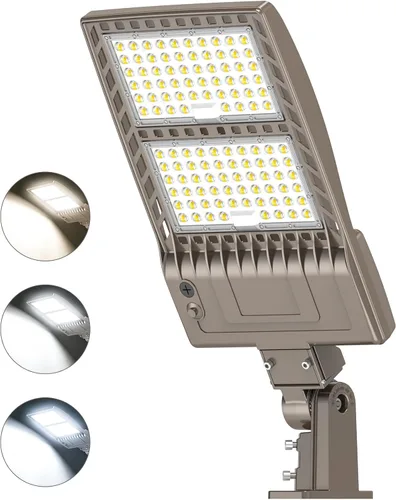Miniatura 19 de Luces LED de estacionamiento de 480 V 150 W 21000 LM LED Shoebox Pole Lights Fixture 400W HID/HPS Reemplazo 5000K IP65 AC 277-480V UL Listado
