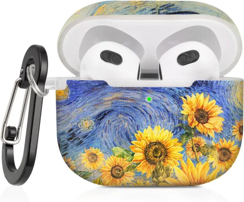 Miniatura 10 de Funda para Airpods 3 de mariposa, funda CutebriCase AirPods de tercera generación 2021 para mujeres y niñas, funda protectora rígida para AirPods 3