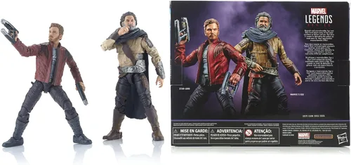 Miniatura 4 de Marvel Legends Guardianes de la Galaxia Vol. 2 Marvel's Ego & Star-Lord 2 Pack