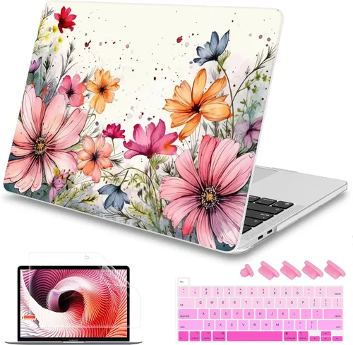 Miniatura 32 de Mektron Funda para MacBook Pro de 16 Pulgadas A2141 Versión 2019 con Pantalla Liquid Retina/Touch ID, Carcasa Rígida de Plástico con Funda