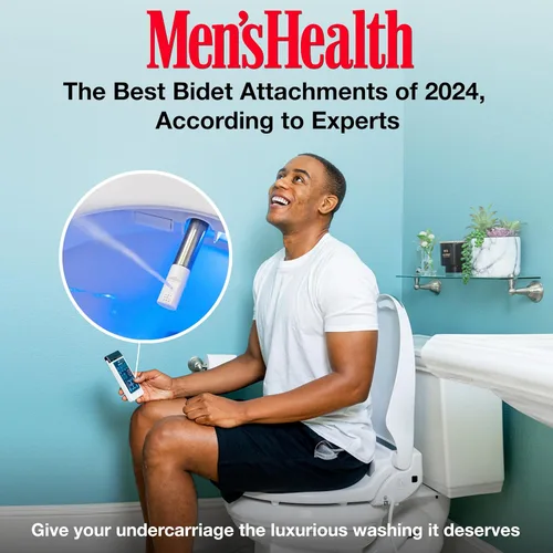 Miniatura 2 de BidetMate Accesorio de bidé térmico serie 2000 para inodoro con agua calentada ilimitada, control remoto inalámbrico, desodorante y secadora de aire