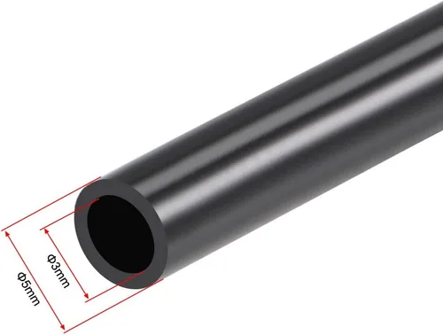 Miniatura 3 de uxcell Manguera de tubo de PE 0.118 in ID 0.197 in OD 16.4 ft 16.4ft Tubo de tubo de longitud para sistema de enfriamiento de riego de jardín