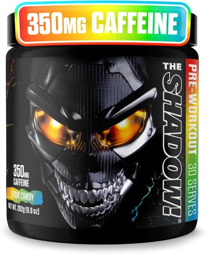 Miniatura 12 de JNX SPORTS The Shadow! Preentrenamiento de alta estimulación 350mg de cafeína Sandía 30 porciones Energía eléctrica, enfoque mental y fuerza