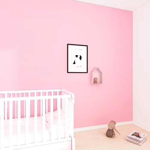 Miniatura 4 de Decotalk Papel tapiz de 12 x 120 pulgadas, tipo despegar y pegar, rosa, adhesivo, para dormitorio, armario o estantes de niñas, autoadhesivo, mate