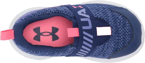 Miniatura 5 de Under Armour Tenis unisex para niños Surge 3 sin cordones para correr