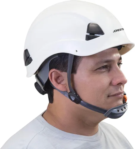 Miniatura 10 de PPE by JORESTECH - Casco de ABS para trabajar en altura y rescate con trinquete ajustable de suspensión de 6 puntos con certificación ANSI Z89.1-14