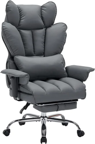 Miniatura 9 de GarveeHome SP-VC-Silla de oficina grande y alta, color marrón