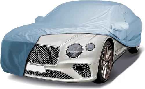 iCarCover Compatible con: Bentley Continental GT, GTC, 2003-2019, funda completa para automóvil, impermeable, resistente a todo tipo de clima,
