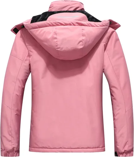 Miniatura 2 de Chaqueta de esquí impermeable para mujer con capucha
