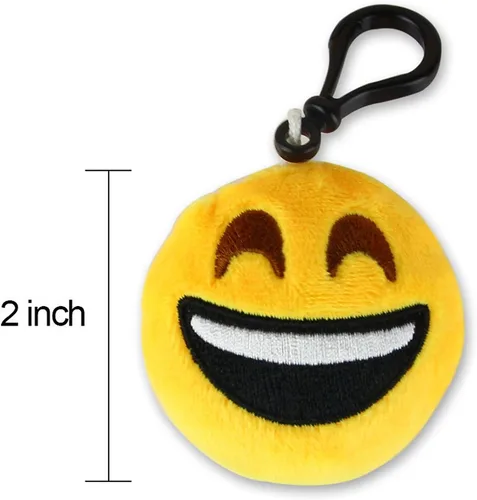 Miniatura 4 de Dreampark Emoticon - Llavero mini almohadas de felpa, recuerdos de fiesta para niños, regalos para el día de San Valentín, suministros de fiesta