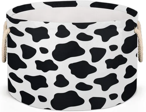 Miniatura 26 de Cesta de almacenamiento redonda grande de béisbol, canasta de almacenamiento circular plegable para béisbol, con asa para niños, manta de juguetes