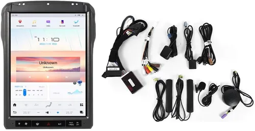 Miniatura 6 de Abdroid 13 Radio de coche para Ford F250 F350 2013 2014 Tesla estilo 14.4 pulgadas pantalla táctil Android Auto navegación GPS 128 GB reproductor