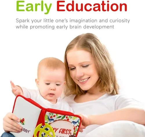 Miniatura 6 de Urban Kiddy™ Mi Primer Álbum Familiar del Bebé Juego de Regalo de Libro Suave de Tela con Fotos para Recién Nacidos, Niños Pequeños y Niños