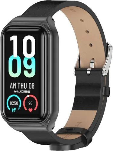 Strap for Amazfit Band 7 Microfiber Leather Replacement Strap Watch Wrist Band Smart Bracelet Accessories for Amazfit 7 Fit