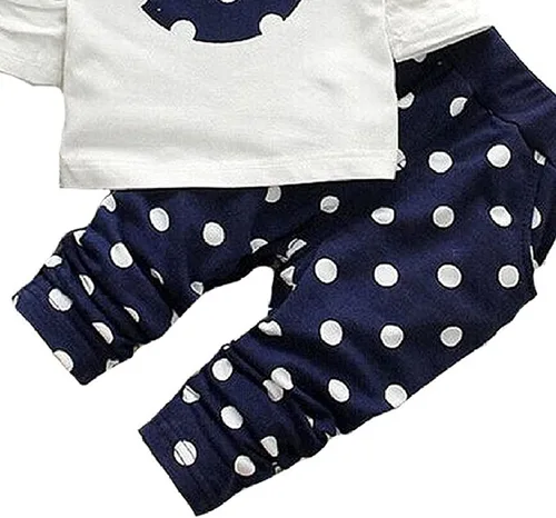 Miniatura 3 de Cute Toddler Baby Girls Clothes Set Long Sleeve T-Shirt and Pants Kids 2pcs Outfits